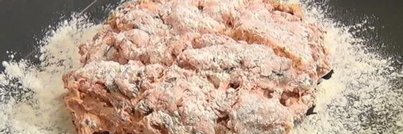 хлеб с оливками и вялеными помидорами