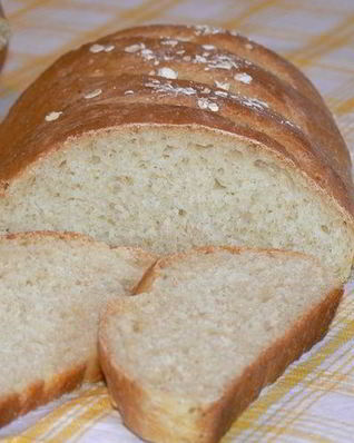 Хлеб с овсяными хлопьями