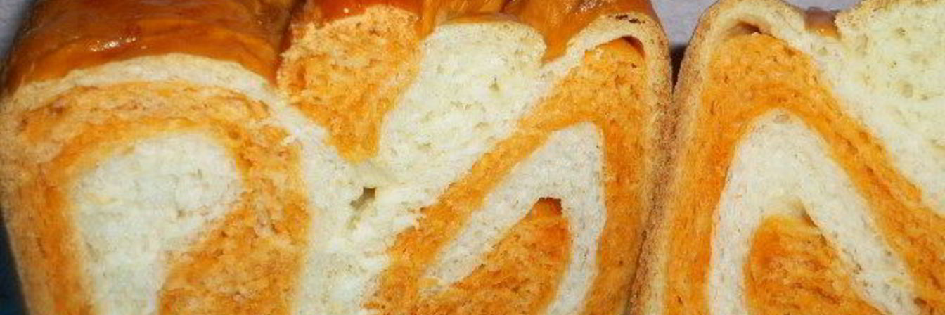 Хлеб с узором в хлебопечке