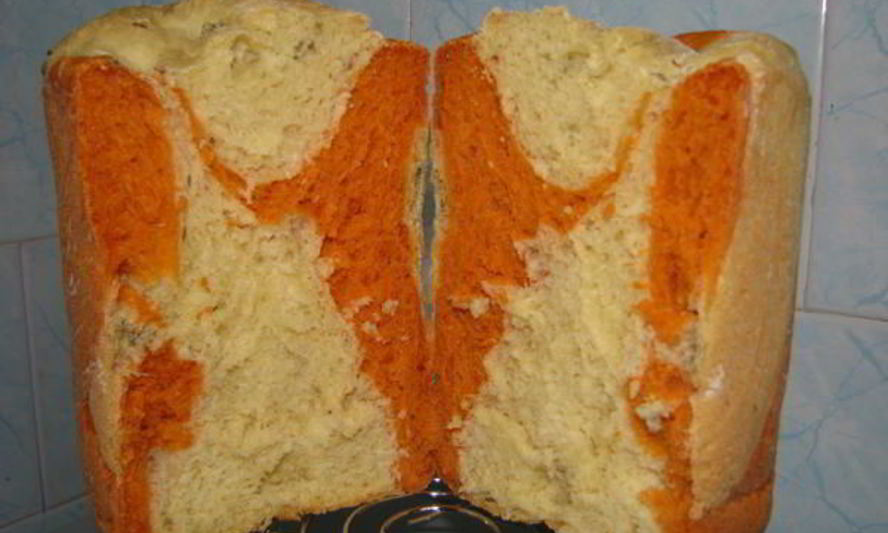 Рецепт хлеба цветного