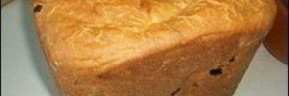 луковый белый хлеб в хлебопечке