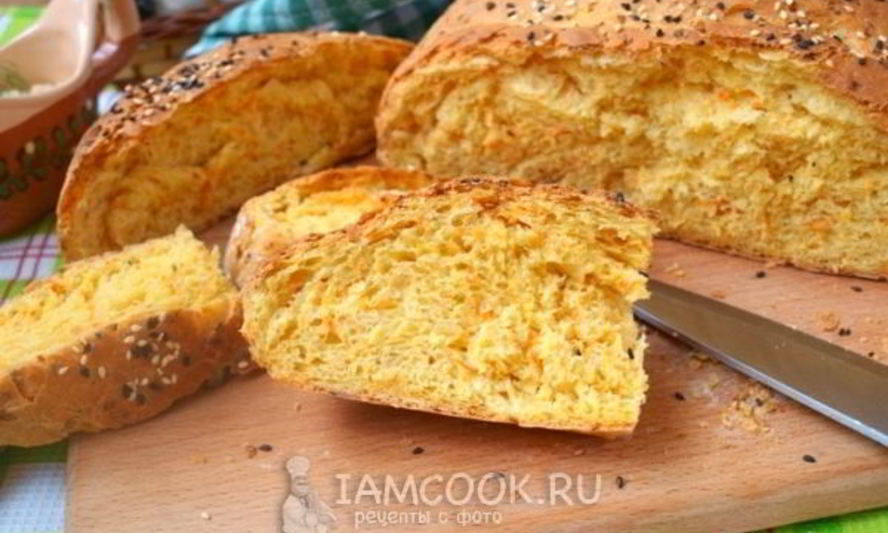 Рецепт морковного хлеба