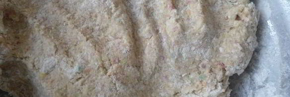 овсяно-кокосовые сконы со смородиной