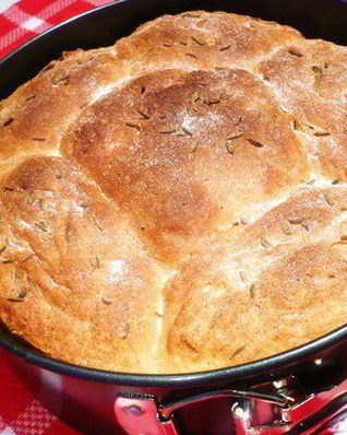 Пивной хлеб с тмином