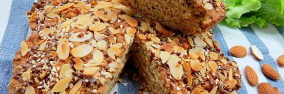 постный кабачковый хлеб