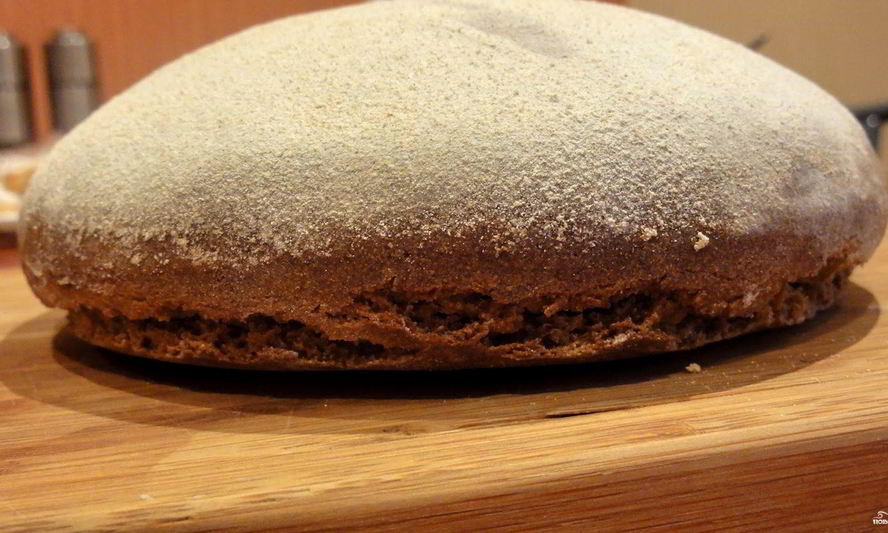 Рецепт постного хлеба без дрожжей