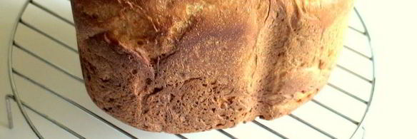 пшенично-рисовый хлеб на твороге