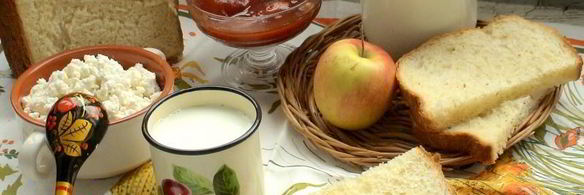 пшенично-рисовый хлеб на твороге