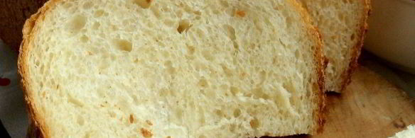 пшенично-рисовый хлеб на твороге