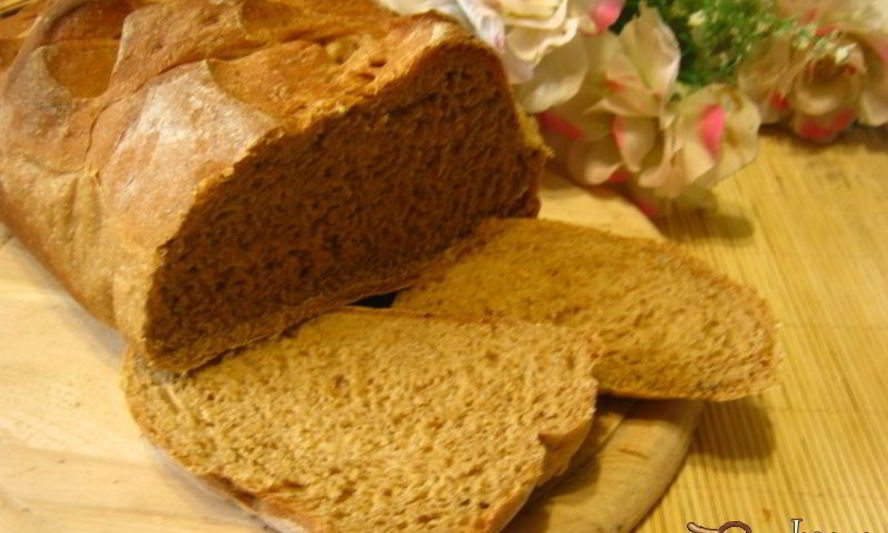 Рецепт пшенично-ржаного хлеб с цикорием и розмарином