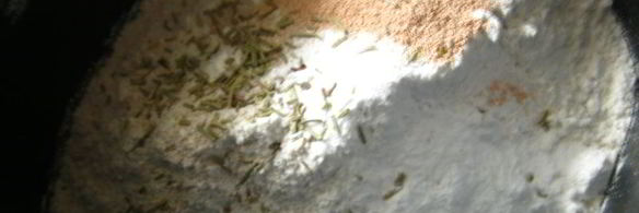 пшенично-ржаной хлеб с цикорием и розмарином