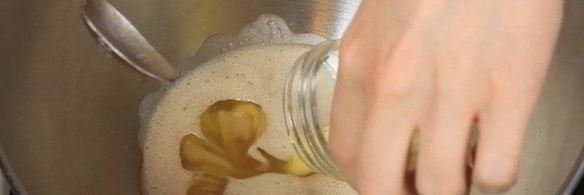 сырный хлеб на белом вине