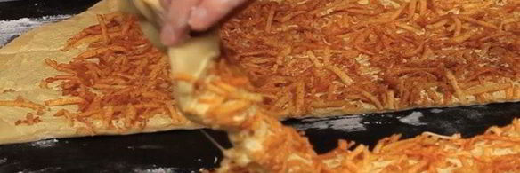 сырный хлеб на белом вине