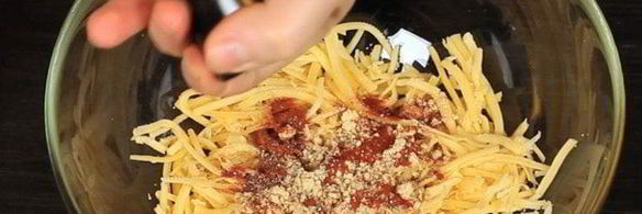 сырный хлеб на белом вине