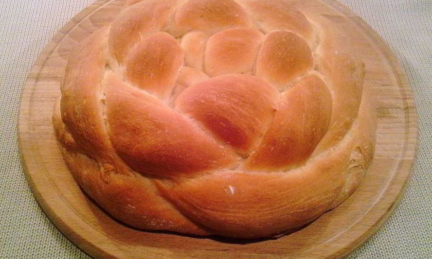 Рецепт творожного хлеба плетенка