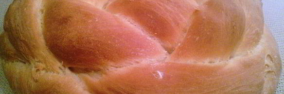 творожный хлеб плетенка