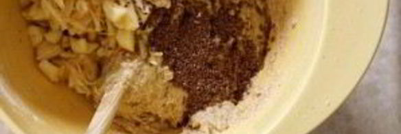 яблочный хлеб с орехами