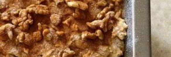 яблочный хлеб с орехами