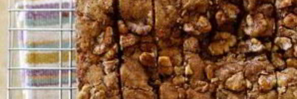 яблочный хлеб с орехами