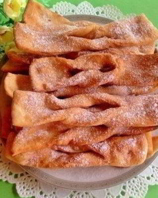 Хрустящий домашний хворост на водке