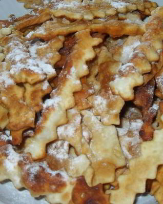 Хворост хрустящий на водке