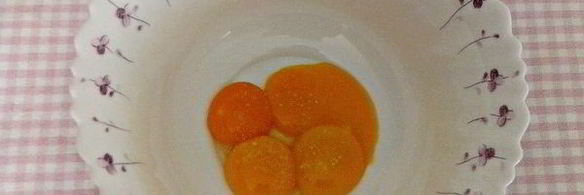 хворост на желтках