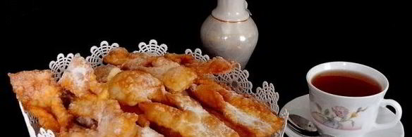 хворост на желтках