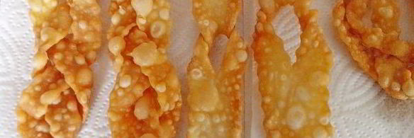 хворост на желтках