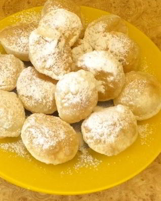 Хворост оригинальный из постного теста