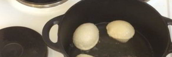 хворост оригинальный из постного теста