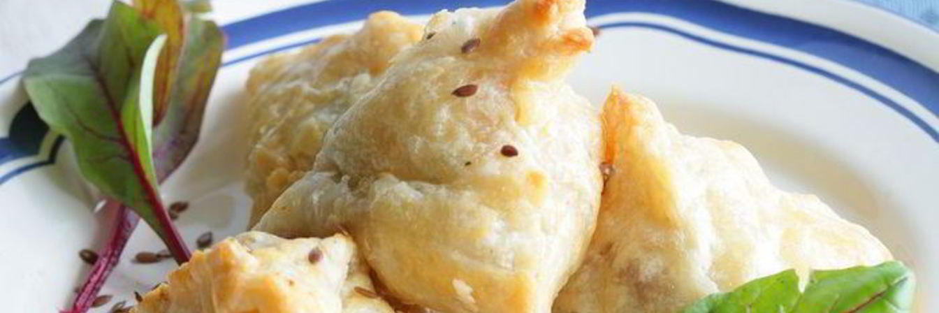 Конвертики с брынзой