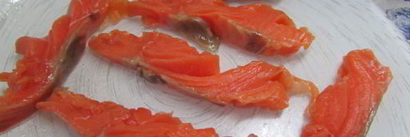 конвертики с семгой