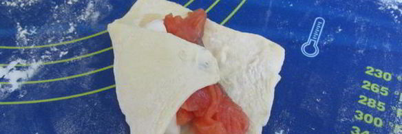 конвертики с семгой