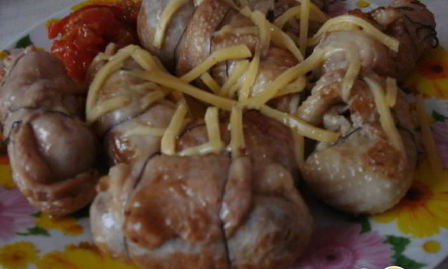 Рецепт куриных конвертиков с гречкой