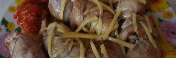 куриные конвертики с гречкой