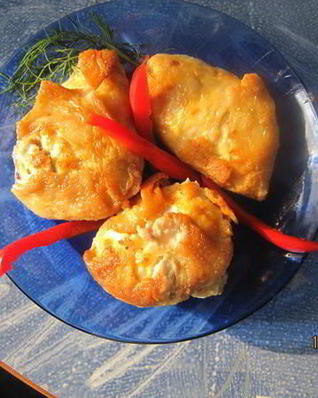 Куриные конвертики