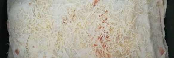 лаваш с сыром и зеленью