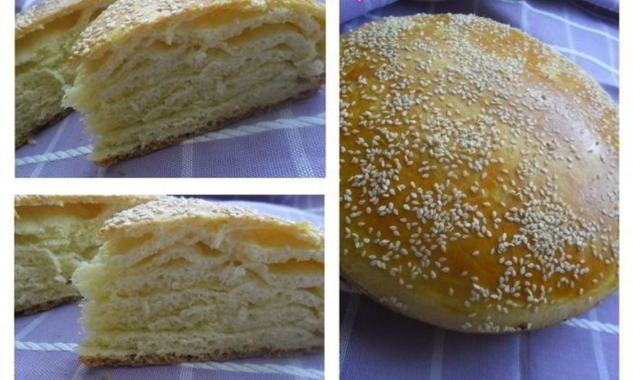 Рецепт арабской лепешки bint al-sahn