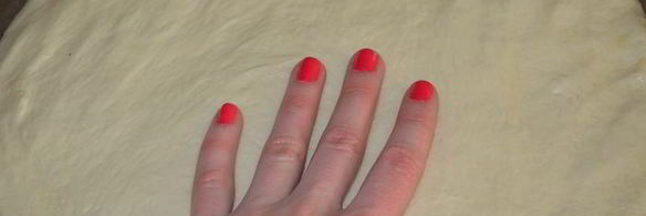 ароматная фокачча с помидорками черри и чесночным маслом