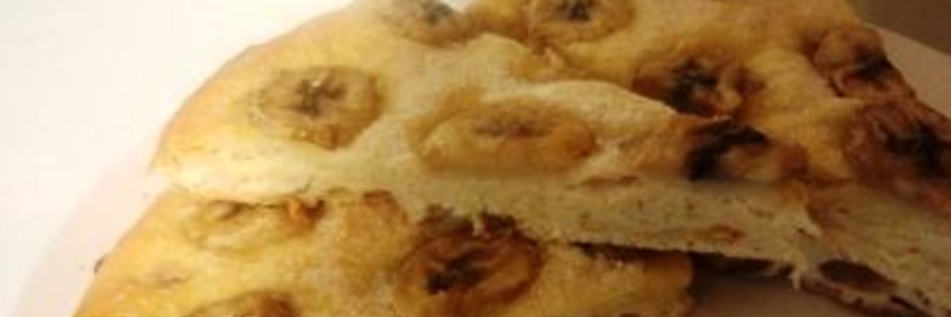 Банановая фокачча