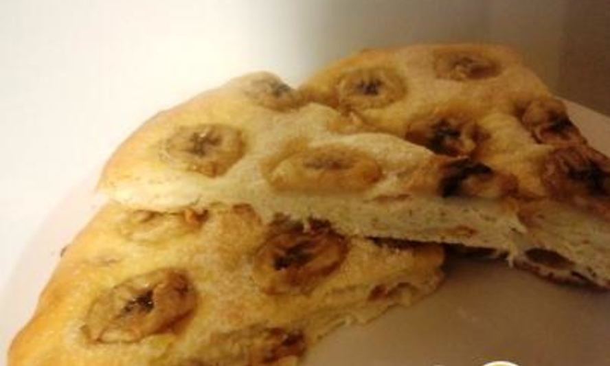 Рецепт банановой фокаччи