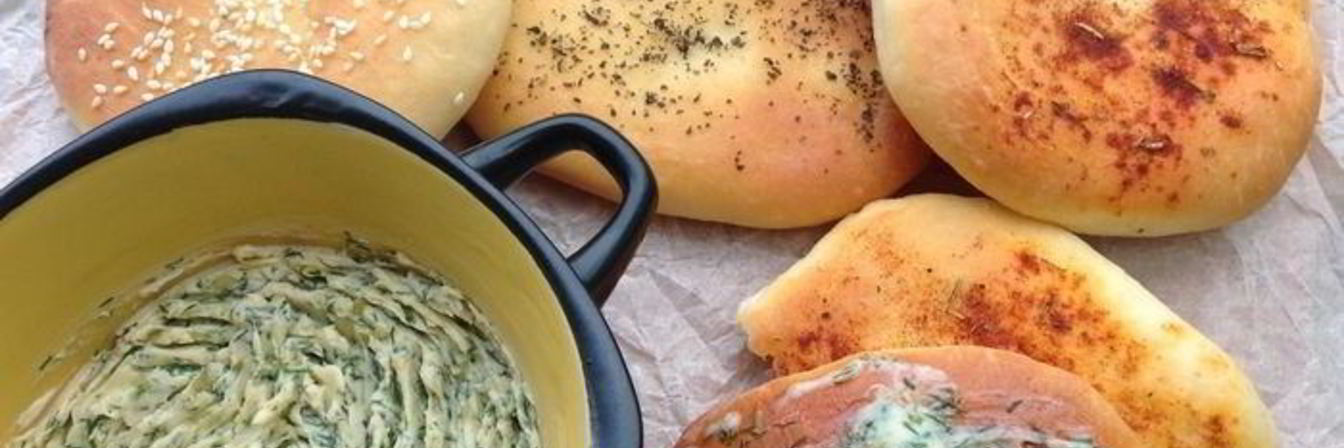 Дрожжевые лепешки