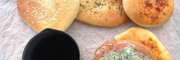 дрожжевые лепешки