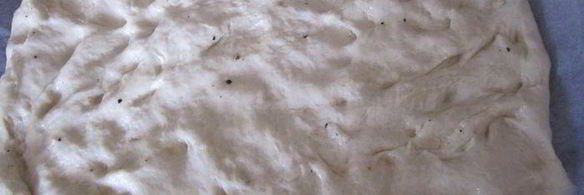 фокачча на картофельном тесте с черри