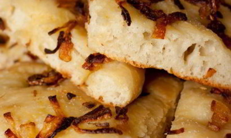 Рецепт фокаччи с луком