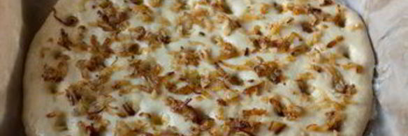 фокачча с луком