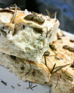 Фокачча с оливками