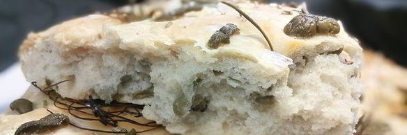 фокачча с оливками