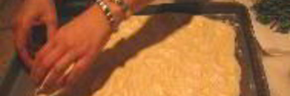 фокачча с розмарином и фокачча с оливками и томатами