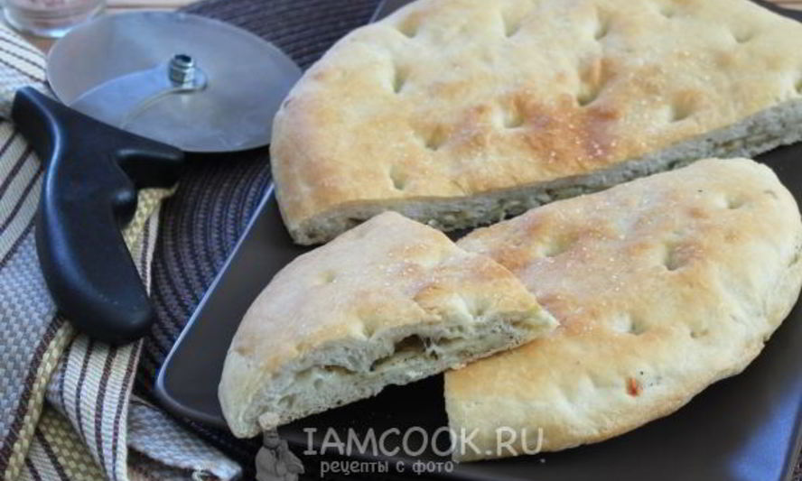 Рецепт фокаччи с сырами разных сортов